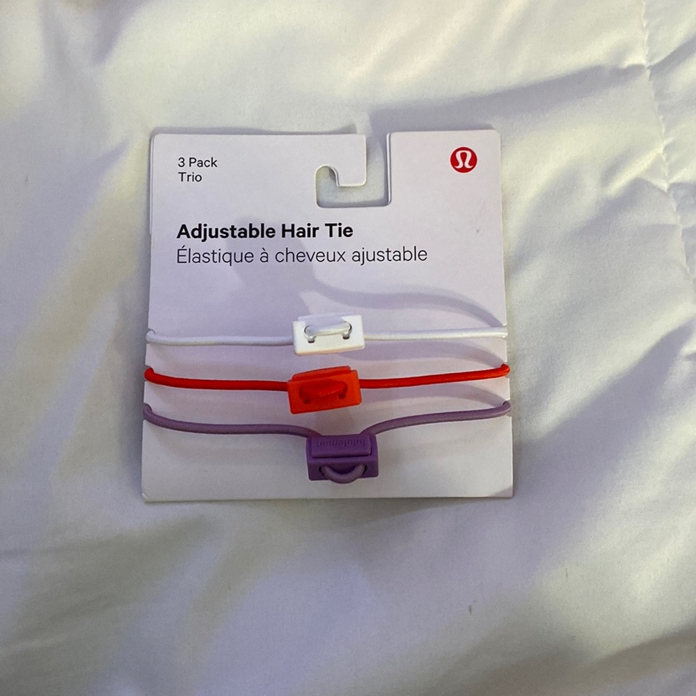 lululemon athletica 3-Pack Adjustable Hair Ties